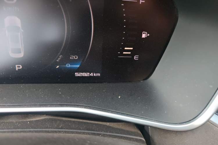Used Geely Auto Preface 2021 2.0TD Space-Time Edition Hao Yue Odometer Close Up