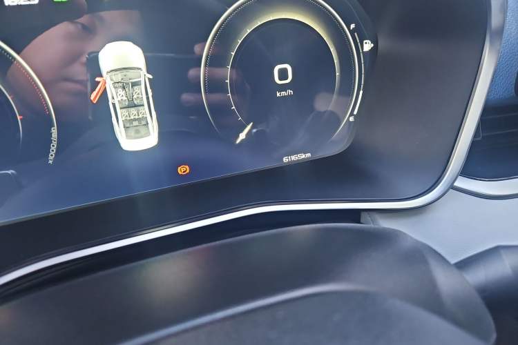Used Geely Auto Preface 2021 2.0TD Luxury Version Odometer Close Up