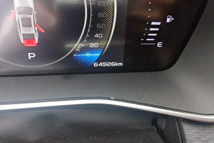 Used Geely Auto Preface 2021 2.0TD Luxury Version Odometer Close Up