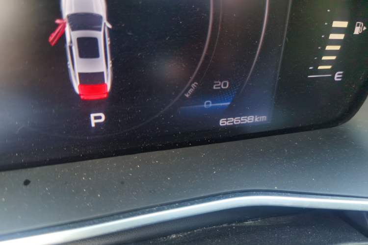 Used Geely Auto Preface 2021 2.0TD Luxury Version Odometer Close Up