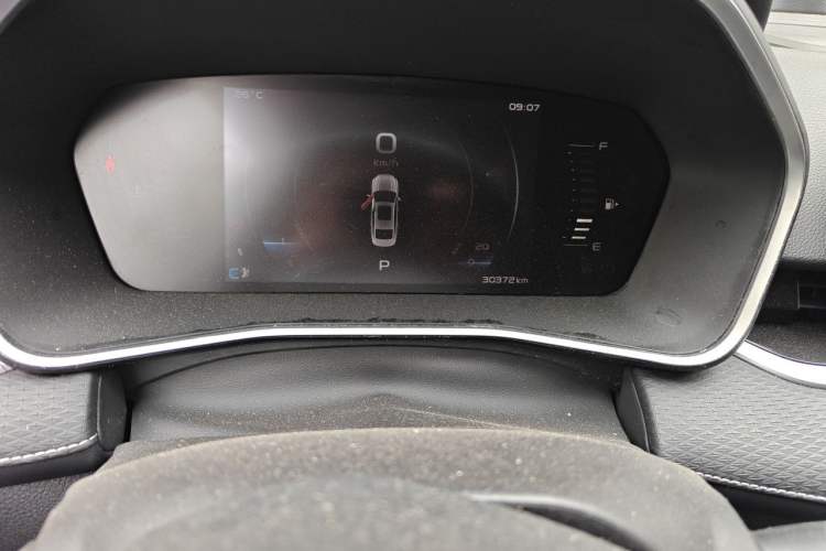 Used Geely Auto Preface 2021 2.0TD Luxury Version Odometer Close Up