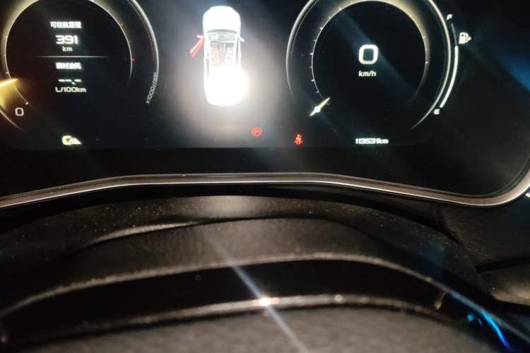 Used Geely Auto Preface 2021 2.0TD Luxury+ Version Odometer Close Up