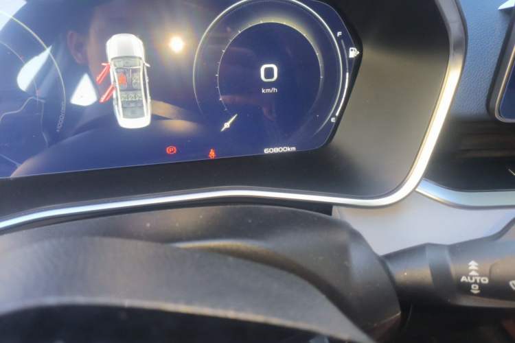 Used Geely Auto Preface 2021 2.0TD Luxury Version Odometer Close Up