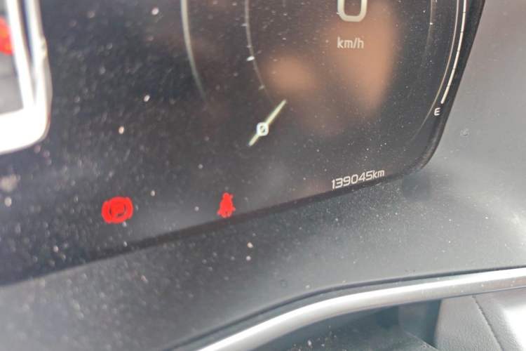 Used Geely Auto Preface 2021 2.0TD Luxury Version Odometer Close Up