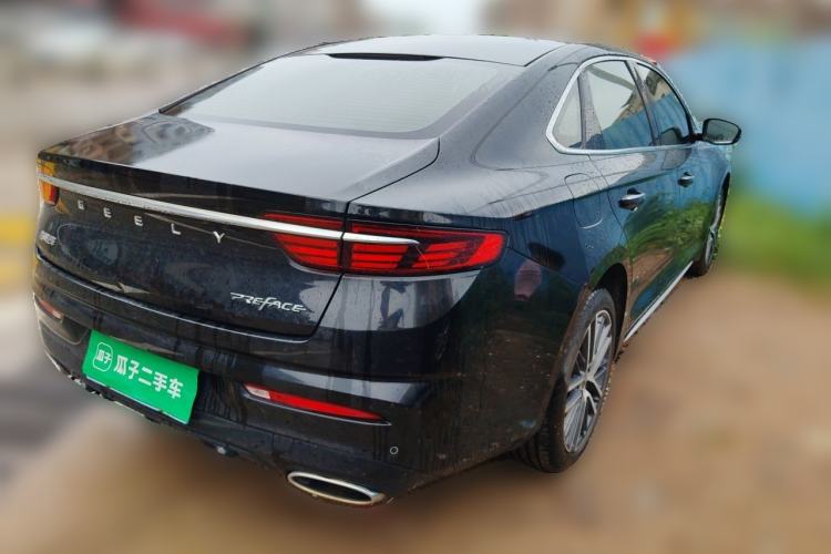 Used Geely Auto Preface 2021 2.0TD Luxury+ Version Rear Right 45 Deg