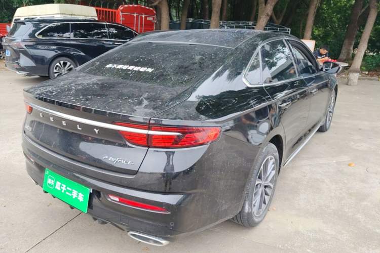 Used Geely Auto Preface 2021 2.0TD Luxury Version Rear Right 45 Deg