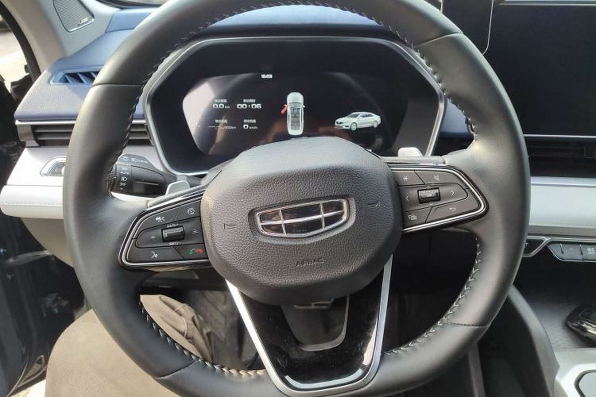 Used Geely Auto Preface 2021 Revised Version 2.0TD Luxury Edition Steering Wheel