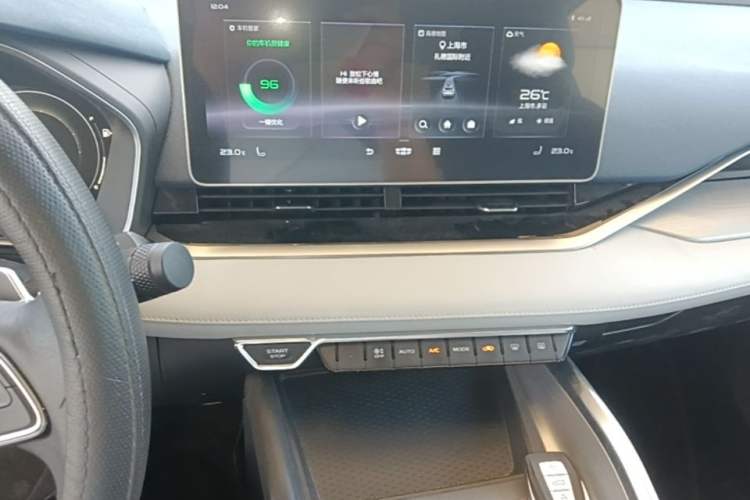 Used Geely Auto Preface 2021 2.0TD Designer's Recommended Edition Audio And AC Panel