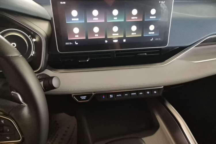 Used Geely Auto Preface 2021 2.0TD Designer's Recommended Edition Audio And AC Panel