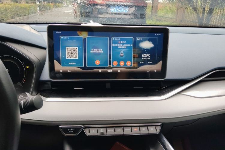 Used Geely Auto Preface 2021 2.0TD Designer's Recommended Edition Audio And AC Panel