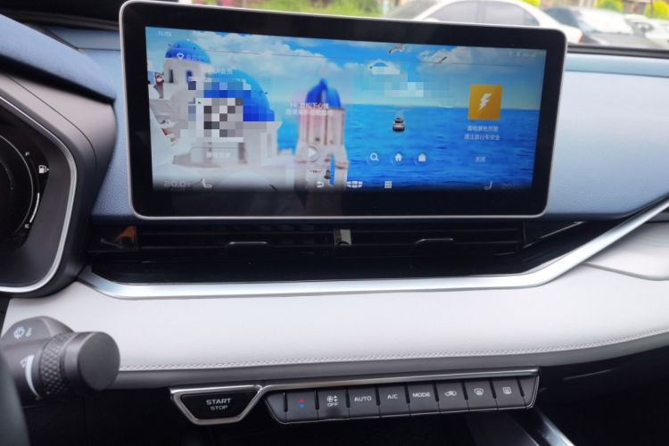 Used Geely Auto Preface 2021 2.0TD Luxury Version Audio And AC Panel