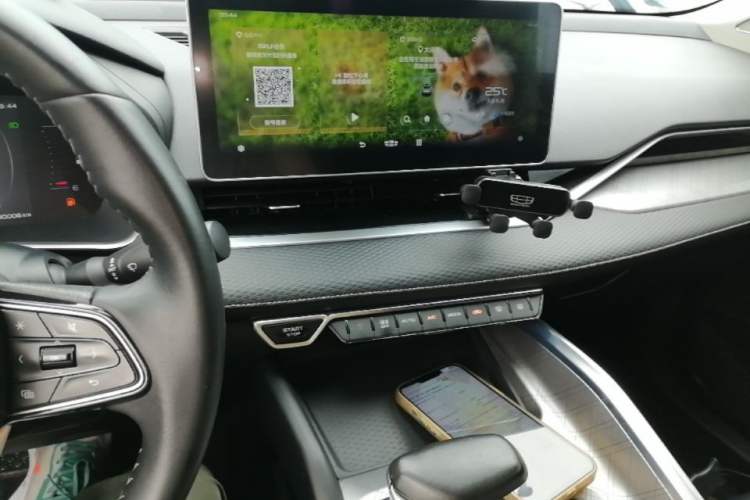 Used Geely Auto Preface 2021 2.0TD Luxury Version Audio And AC Panel