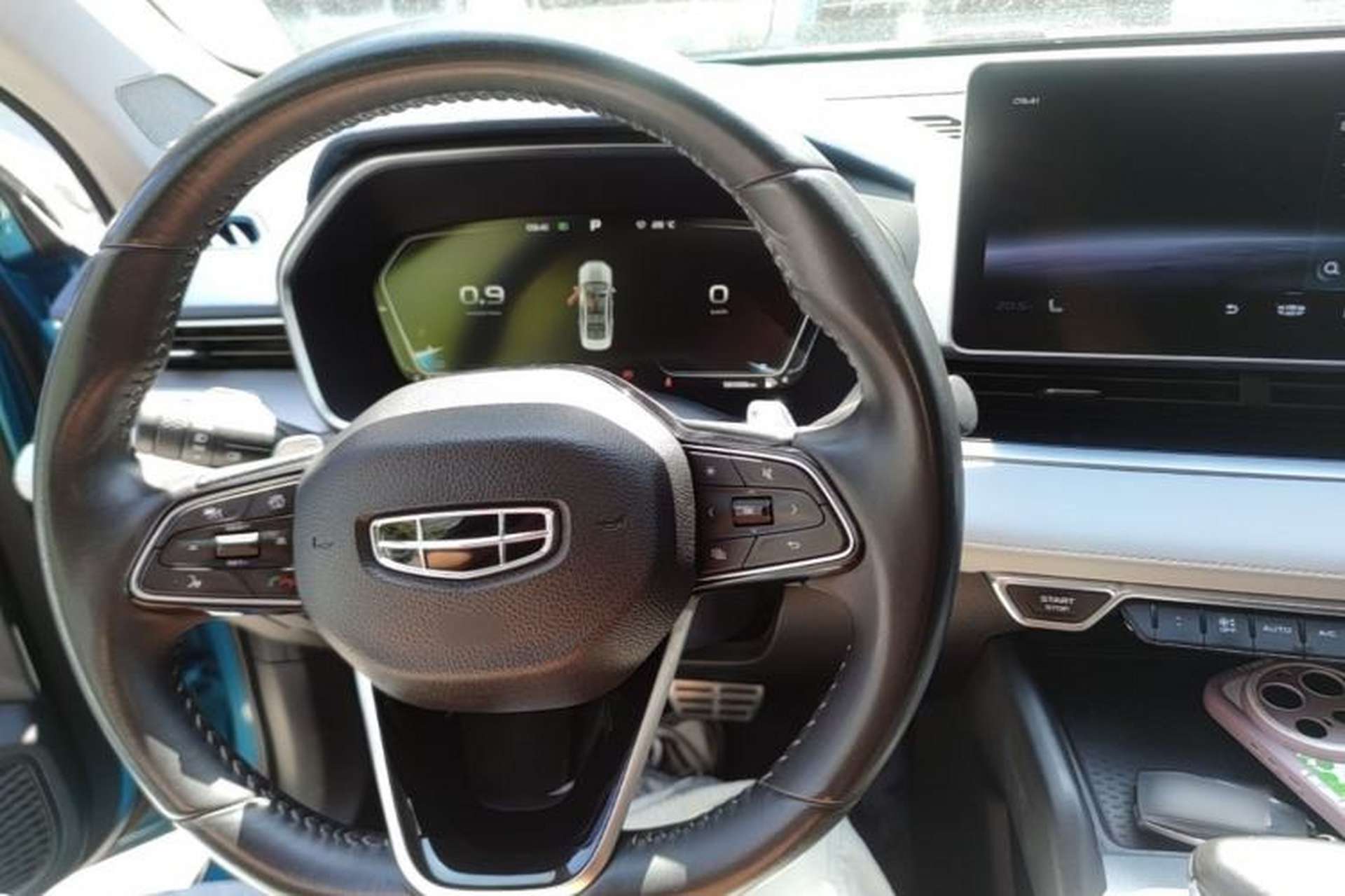 Used Geely Auto Preface 2021 2.0TD Flagship Edition Center Console
