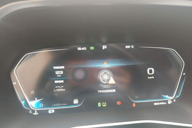 Used Geely Auto Preface 2021 Revised Version 2.0TD Luxury Edition Instrument Cluster