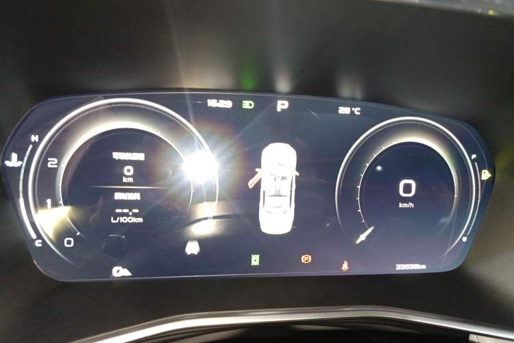 Used Geely Auto Preface 2021 Revised Version 2.0TD Luxury Edition Instrument Cluster