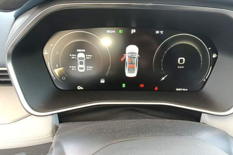 Used Geely Auto Preface 2021 2.0TD Designer's Recommended Edition Instrument Cluster
