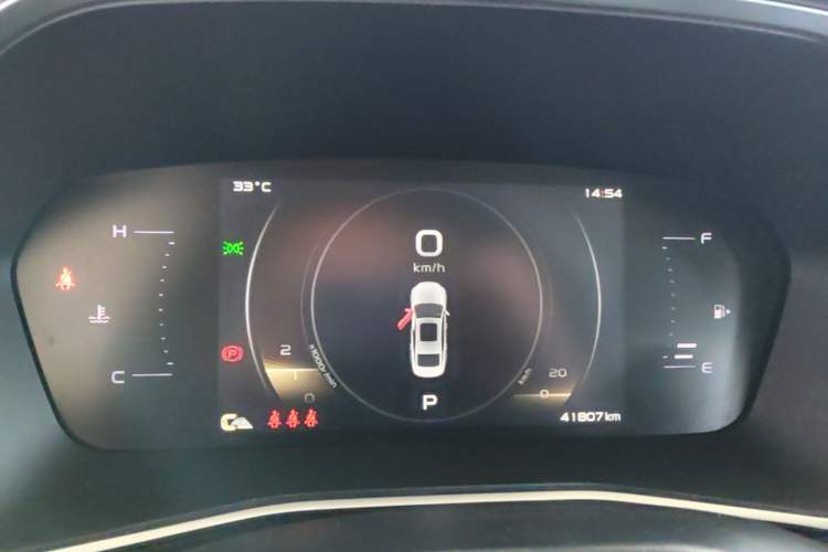 Used Geely Auto Preface 2021 2.0TD Luxury Version Instrument Cluster
