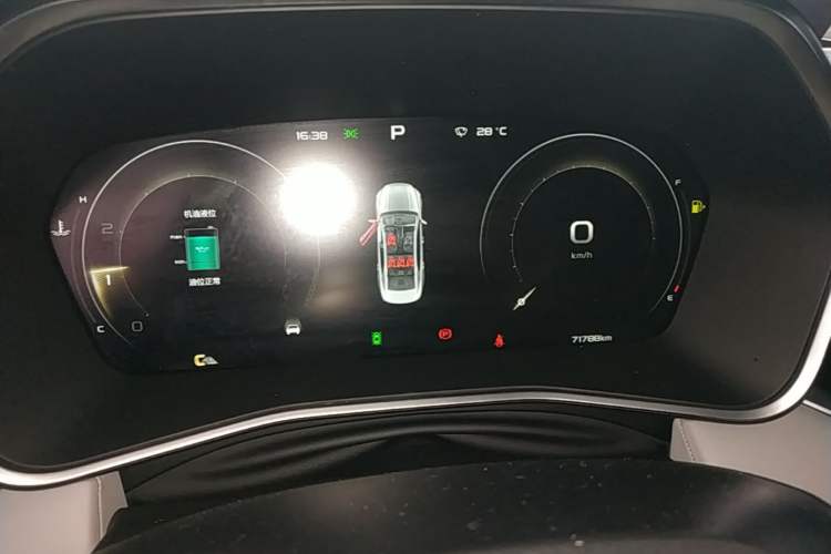 Used Geely Auto Preface 2021 Revised Version 2.0TD Luxury Edition Instrument Cluster
