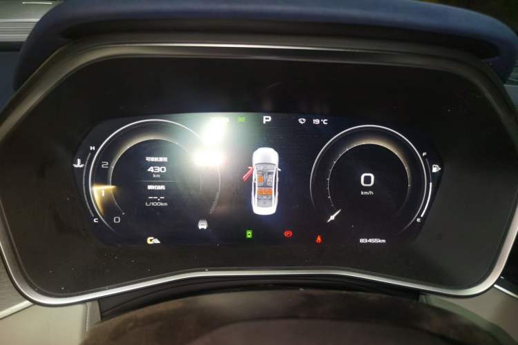 Used Geely Auto Preface 2021 2.0TD Designer's Recommended Edition Instrument Cluster