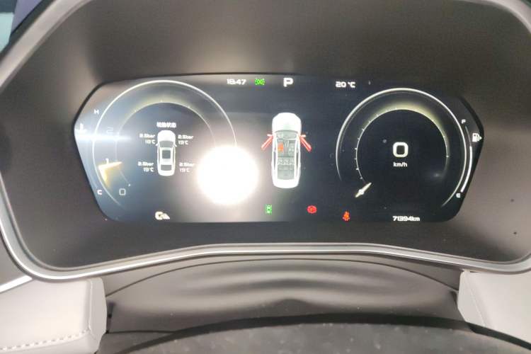 Used Geely Auto Preface 2021 2.0TD Luxury Version Instrument Cluster
