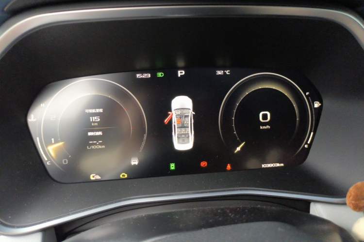 Used Geely Auto Preface 2021 2.0TD Luxury Version Instrument Cluster