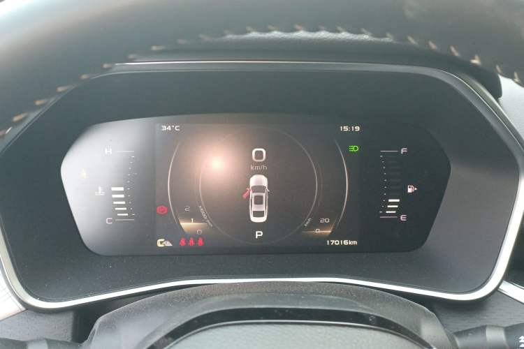 Used Geely Auto Preface 2021 2.0TD Luxury Version Instrument Cluster