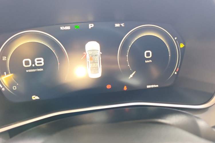 Used Geely Auto Preface 2021 2.0TD Luxury Version Instrument Cluster