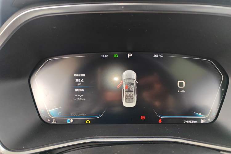 Used Geely Auto Preface 2021 2.0TD Designer's Recommended Edition Instrument Cluster