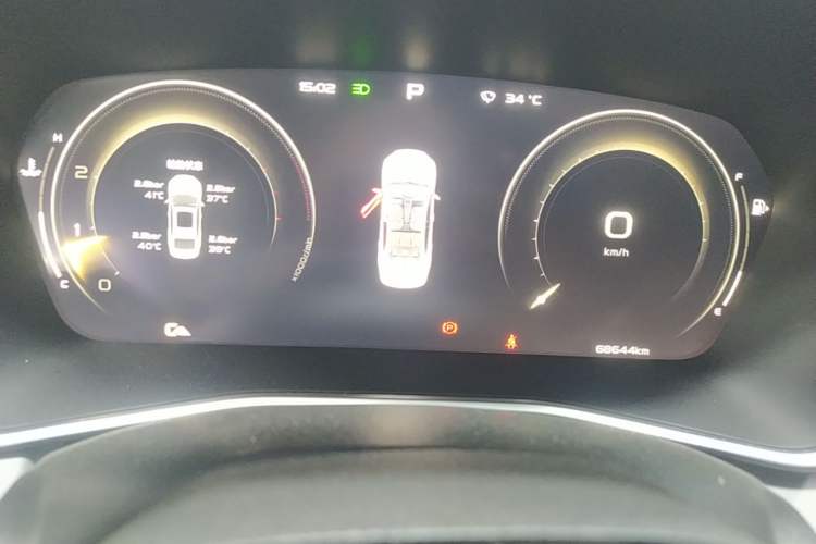 Used Geely Auto Preface 2021 2.0TD Flagship Edition Instrument Cluster