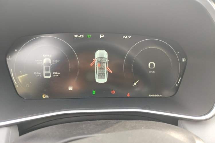Used Geely Auto Preface 2021 2.0TD Luxury Version Instrument Cluster