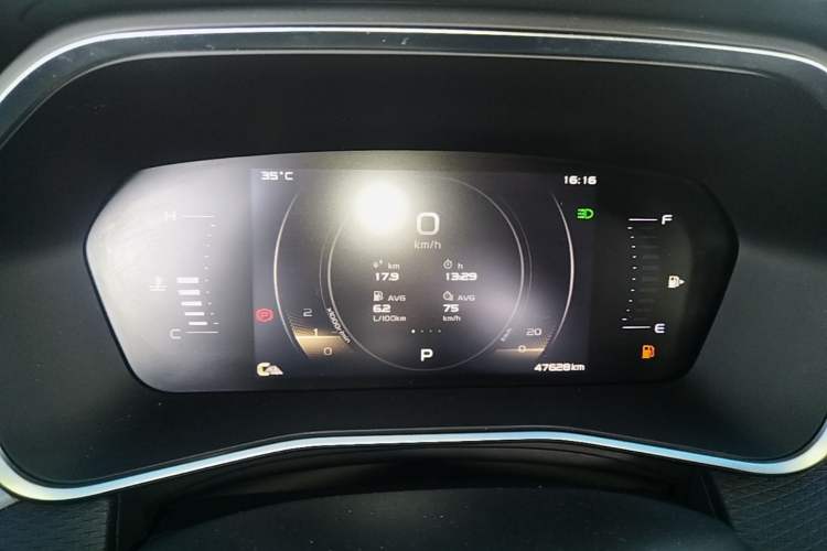 Used Geely Auto Preface 2021 2.0TD Luxury Version Instrument Cluster
