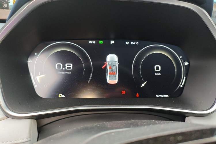 Used Geely Auto Preface 2021 Revised Version 2.0TD Luxury Edition Instrument Cluster