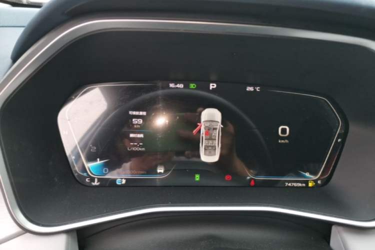 Used Geely Auto Preface 2021 2.0TD Luxury Version Instrument Cluster