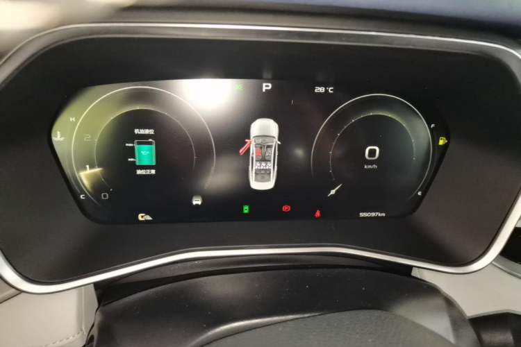 Used Geely Auto Preface 2021 2.0TD Luxury Version Instrument Cluster