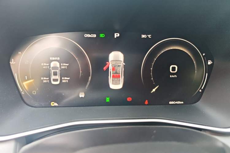 Used Geely Auto Preface 2021 2.0TD Flagship Edition Instrument Cluster