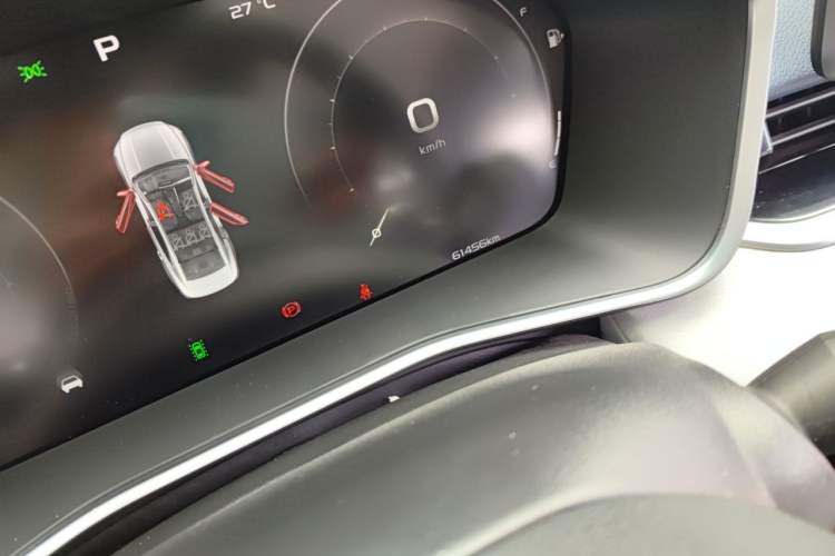 Used Geely Auto Preface 2021 2.0TD Designer's Recommended Edition Odometer Close Up