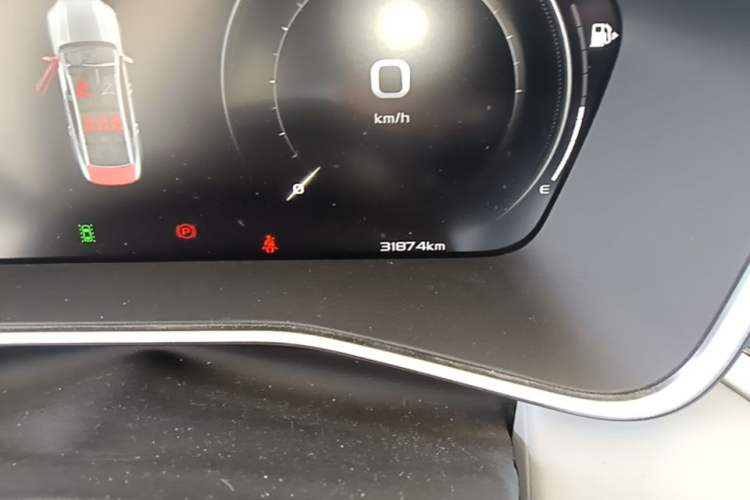 Used Geely Auto Preface 2021 2.0TD Designer's Recommended Edition Odometer Close Up