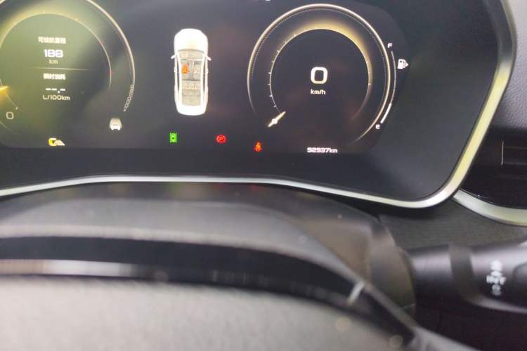 Used Geely Auto Preface 2021 2.0TD Luxury+ Version Odometer Close Up