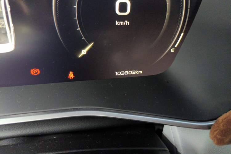 Used Geely Auto Preface 2021 2.0TD Luxury Version Odometer Close Up