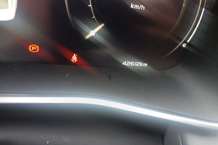 Used Geely Auto Preface 2021 Revised Version 2.0TD Luxury Edition Odometer Close Up