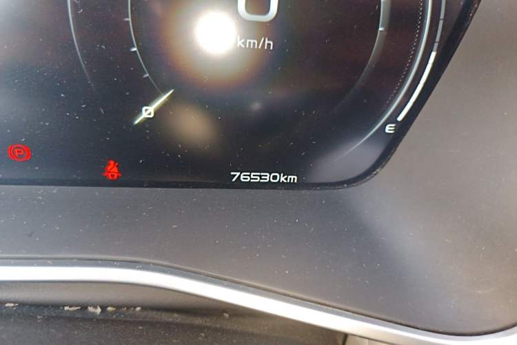 Used Geely Auto Preface 2021 2.0TD Luxury Version Odometer Close Up