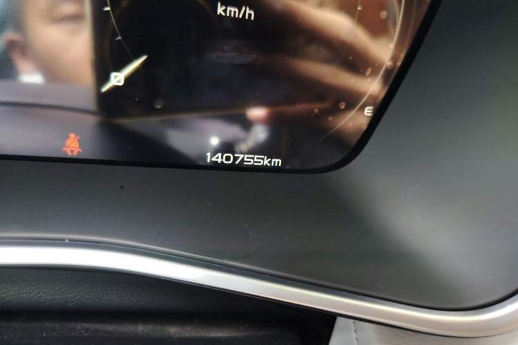 Used Geely Auto Preface 2021 2.0TD Designer's Recommended Edition Odometer Close Up