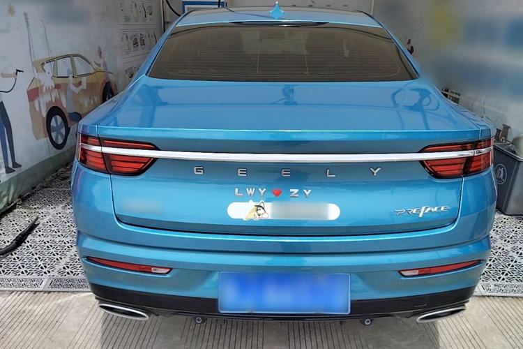 Used Geely Auto Preface 2021 2.0TD Luxury Version Rear