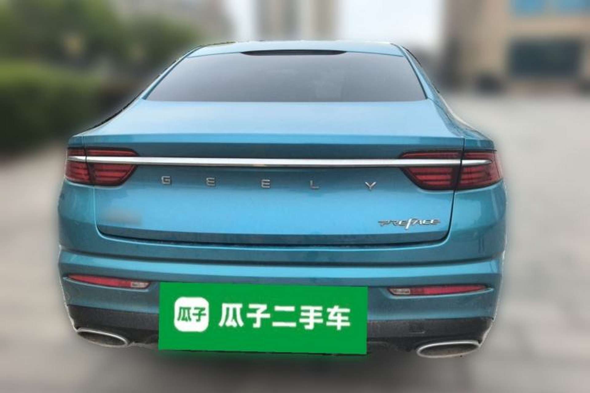 Used Geely Auto Preface 2021 2.0TD Luxury Version Rear