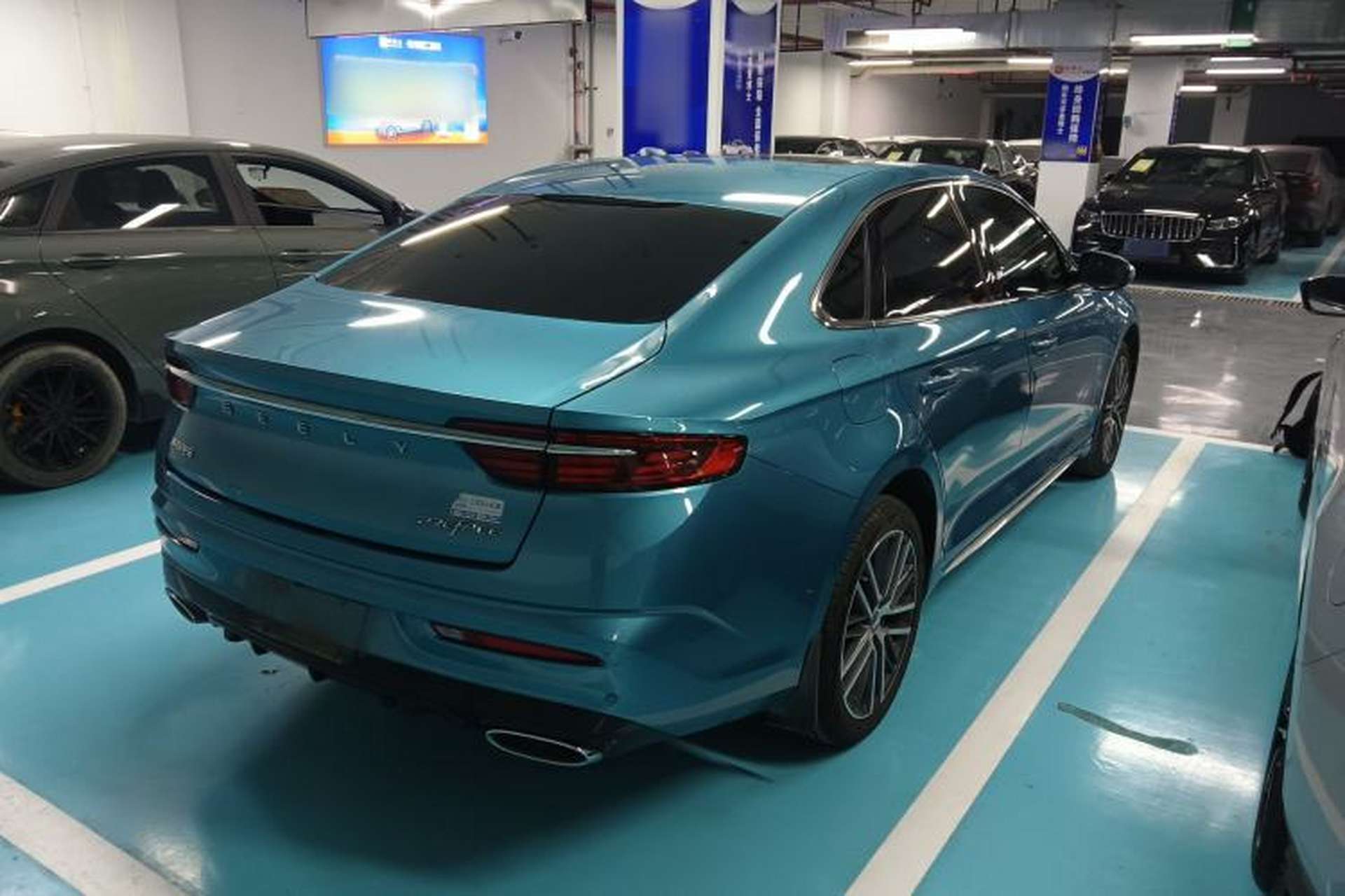 Used Geely Auto Preface 2021 Revised Version 2.0TD Luxury Edition Rear Right 45 Deg