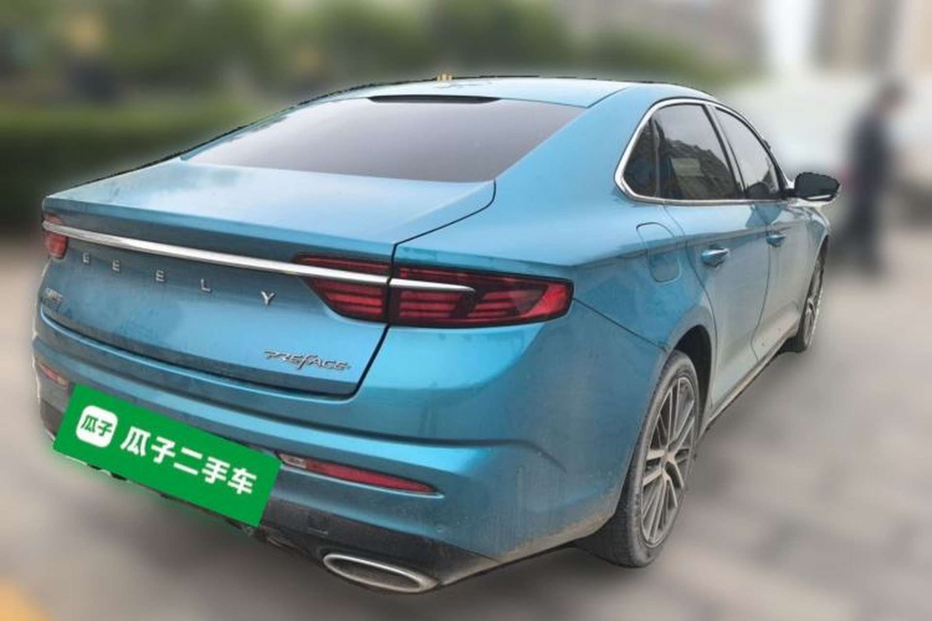 Used Geely Auto Preface 2021 2.0TD Luxury Version Rear Right 45 Deg