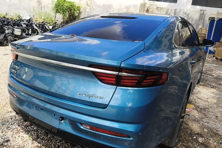 Used Geely Auto Preface 2021 Revised Version 2.0TD Luxury Edition Rear Right 45 Deg