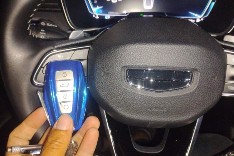 Used Geely Auto Preface 2021 Revised Version 2.0TD Luxury Edition Vehicle Key