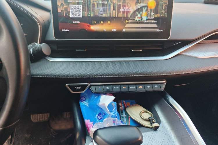 Used Geely Auto Preface 2021 2.0TD Luxury Version Audio And AC Panel
