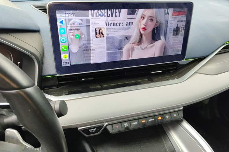 Used Geely Auto Preface 2021 Revised Version 2.0TD Luxury Edition Audio And AC Panel